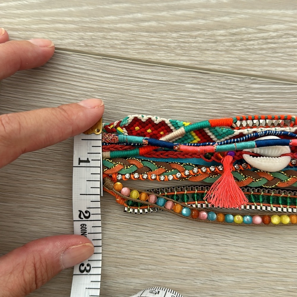 Hipanema “ocean” size M multistrand bracelet with magnetic clasp - Picture 6 of 6
